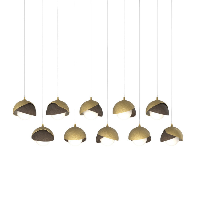 Hubbardton Forge - 131205-SKT-LONG-86-05-GG0711 - LED Pendant - Brooklyn - Modern Brass