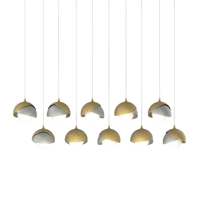 Hubbardton Forge - 131205-SKT-LONG-86-82-GG0711 - LED Pendant - Brooklyn - Modern Brass