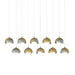 Hubbardton Forge - 131205-SKT-LONG-86-82-GG0711 - LED Pendant - Brooklyn - Modern Brass