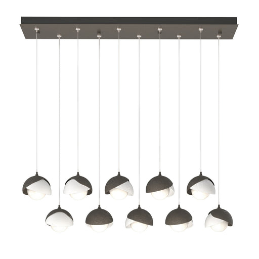 Brooklyn LED Pendant Dark Smoke