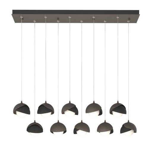 Brooklyn LED Pendant Dark Smoke