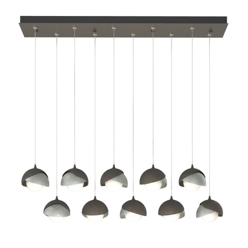 Brooklyn LED Pendant Dark Smoke