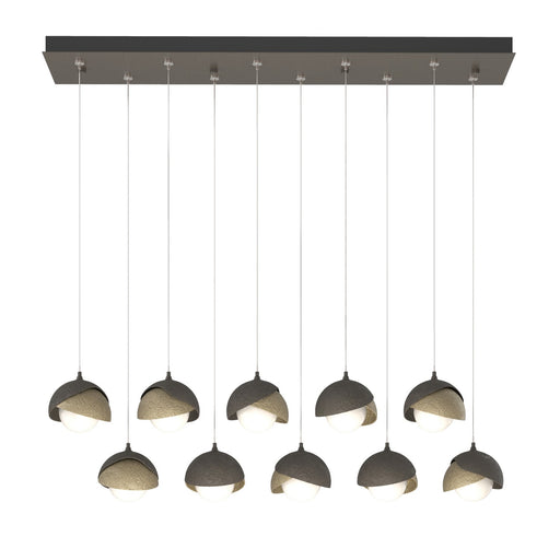 Brooklyn LED Pendant Dark Smoke