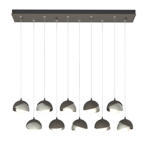Brooklyn LED Pendant Dark Smoke