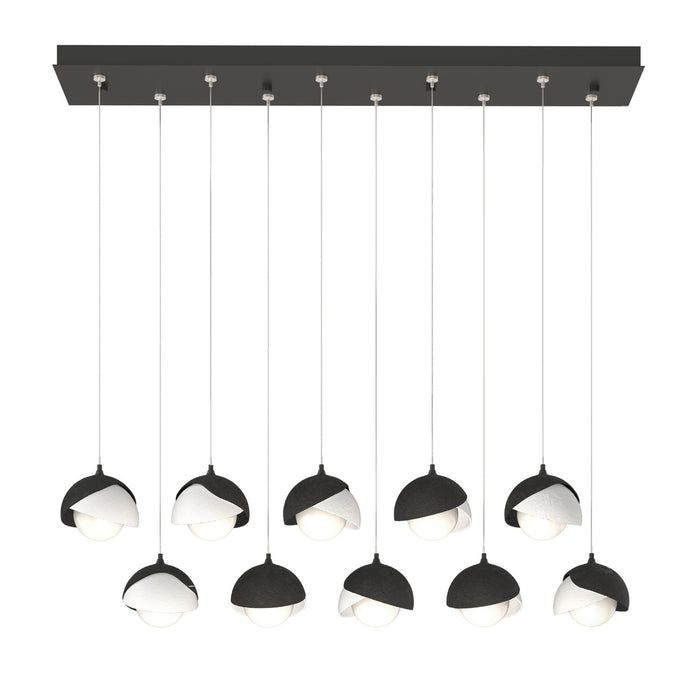 Hubbardton Forge - 131205-SKT-STND-10-02-GG0711 - LED Pendant - Brooklyn - Black