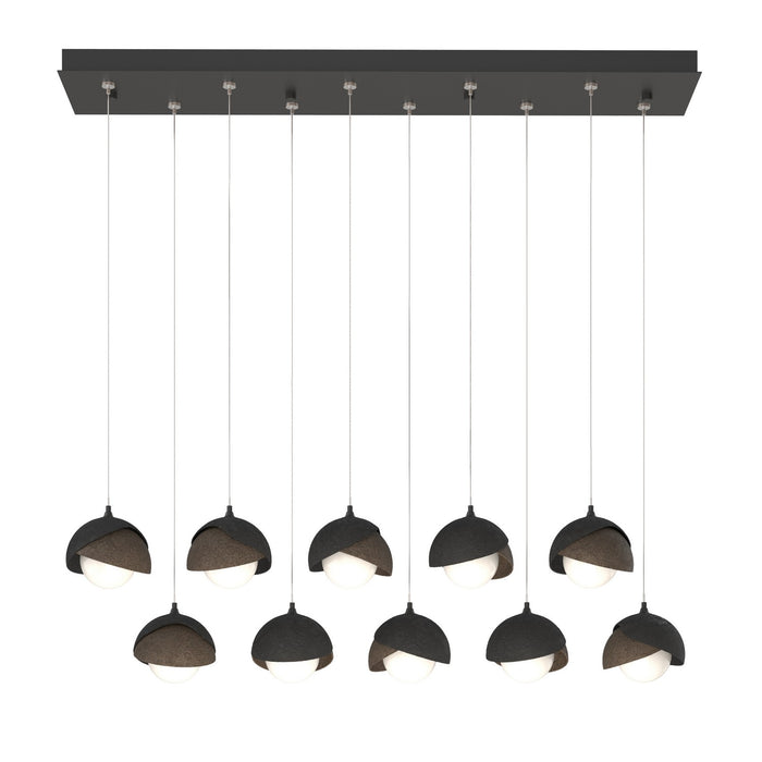 Hubbardton Forge - 131205-SKT-STND-10-05-GG0711 - LED Pendant - Brooklyn - Black