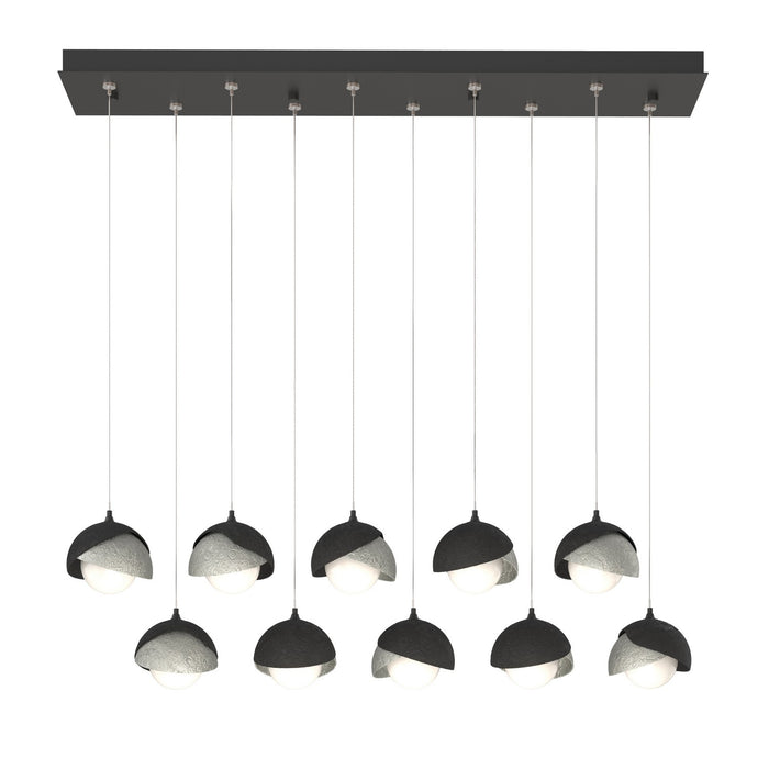 Hubbardton Forge - 131205-SKT-STND-10-85-GG0711 - LED Pendant - Brooklyn - Black