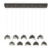 Hubbardton Forge - 131205-SKT-STND-14-82-GG0711 - LED Pendant - Brooklyn - Oil Rubbed Bronze