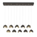 Hubbardton Forge - 131205-SKT-STND-14-84-GG0711 - LED Pendant - Brooklyn - Oil Rubbed Bronze