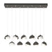 Hubbardton Forge - 131205-SKT-STND-20-02-GG0711 - LED Pendant - Brooklyn - Natural Iron