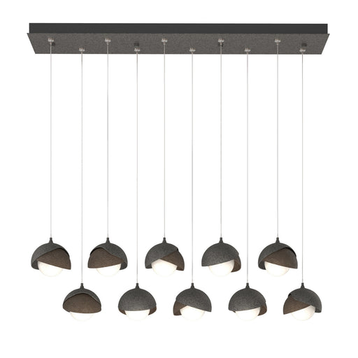 Brooklyn LED Pendant Natural Iron