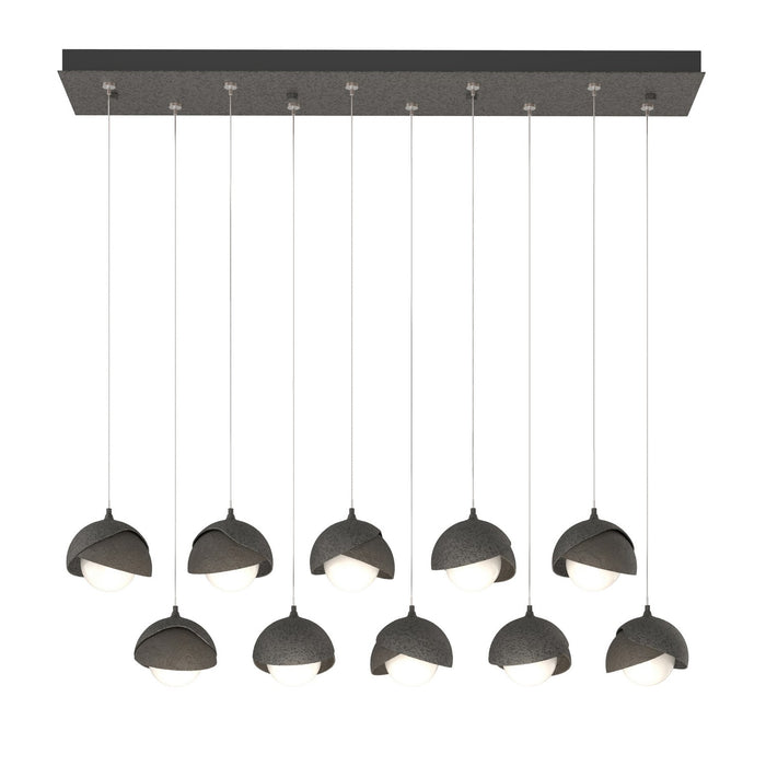Hubbardton Forge - 131205-SKT-STND-20-07-GG0711 - LED Pendant - Brooklyn - Natural Iron