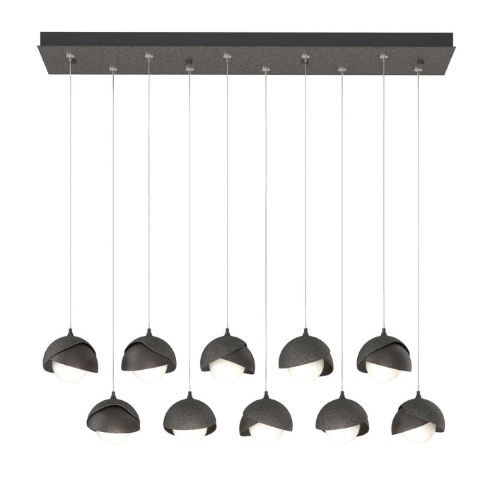 Hubbardton Forge - 131205-SKT-STND-20-14-GG0711 - LED Pendant - Brooklyn - Natural Iron