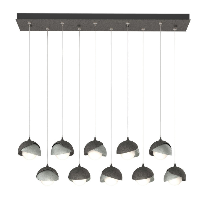 Hubbardton Forge - 131205-SKT-STND-20-82-GG0711 - LED Pendant - Brooklyn - Natural Iron