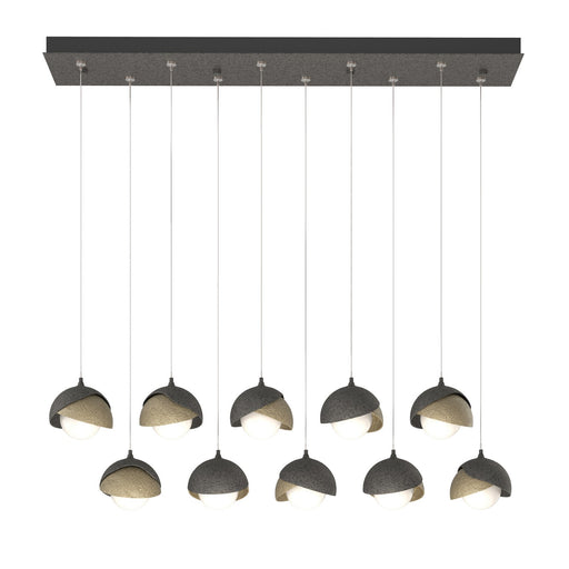 Brooklyn LED Pendant Natural Iron