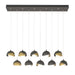 Hubbardton Forge - 131205-SKT-STND-20-86-GG0711 - LED Pendant - Brooklyn - Natural Iron