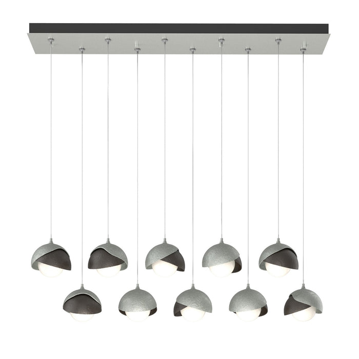 Hubbardton Forge - 131205-SKT-STND-82-14-GG0711 - LED Pendant - Brooklyn - Vintage Platinum