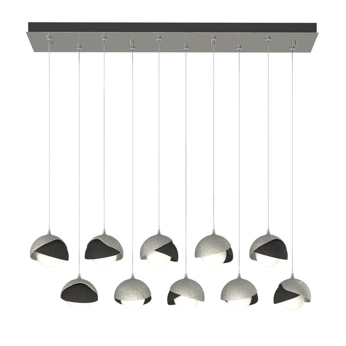 Hubbardton Forge - 131205-SKT-STND-85-10-GG0711 - LED Pendant - Brooklyn - Sterling