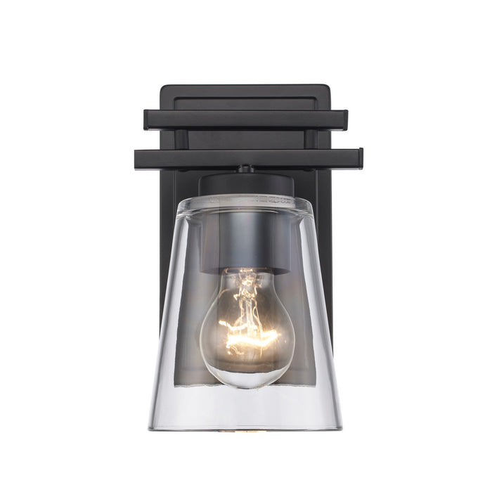 Trans Globe Imports - 22491 BK - One Light Vanity - Iris - Black