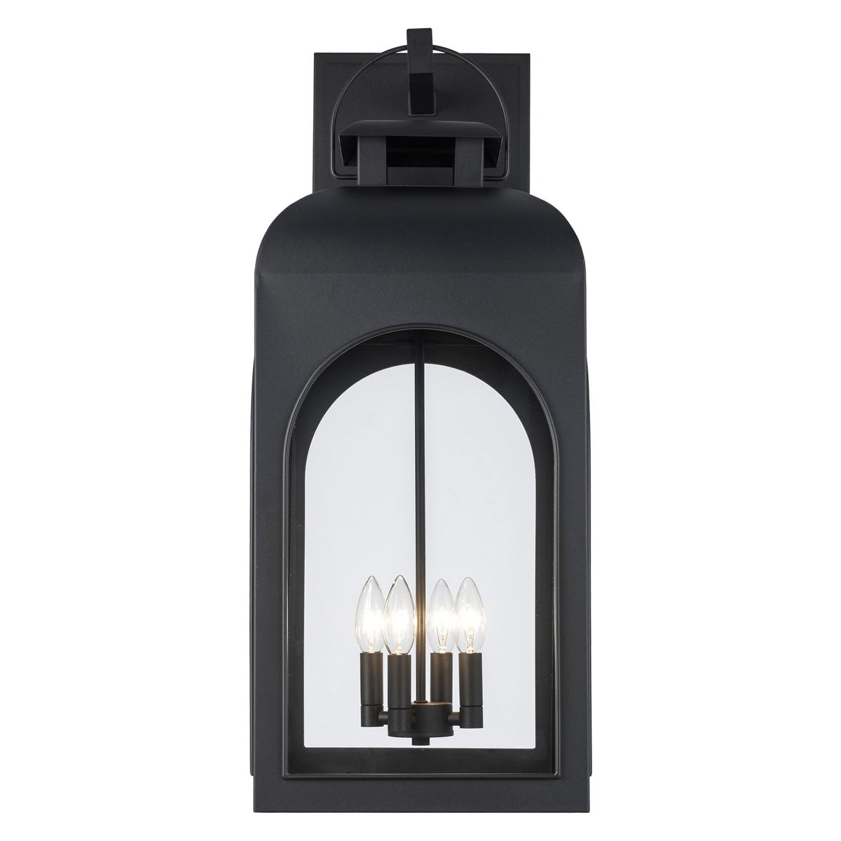 Trans Globe Imports - 51285 BK - Four Light Outdoor Wall Mount