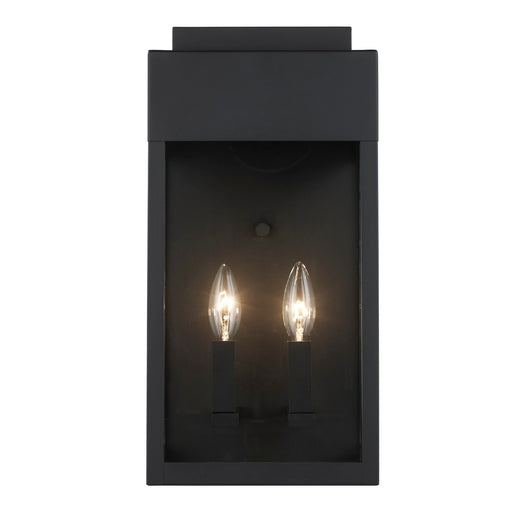 Trans Globe Imports - 51520 BK - Two Light Outdoor Wall Mount - Marley - Black
