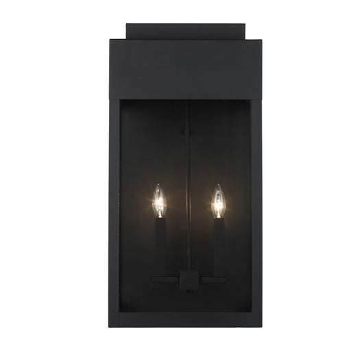 Trans Globe Imports - 51522 BK - Two Light Outdoor Wall Mount - Marley - Black