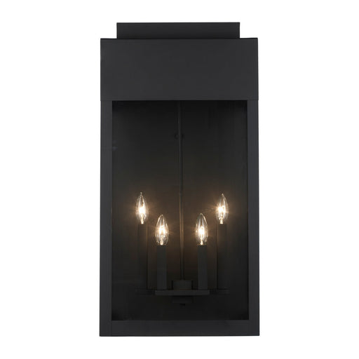 Trans Globe Imports - 51523 BK - Four Light Outdoor Wall Mount - Marley - Black