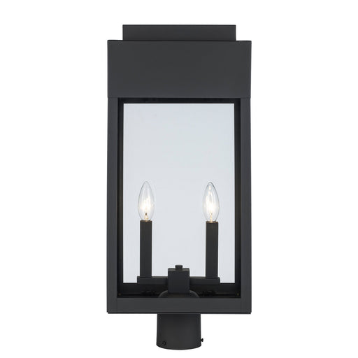 Trans Globe Imports - 51524 BK - Two Light Post Lantern - Marley - Black