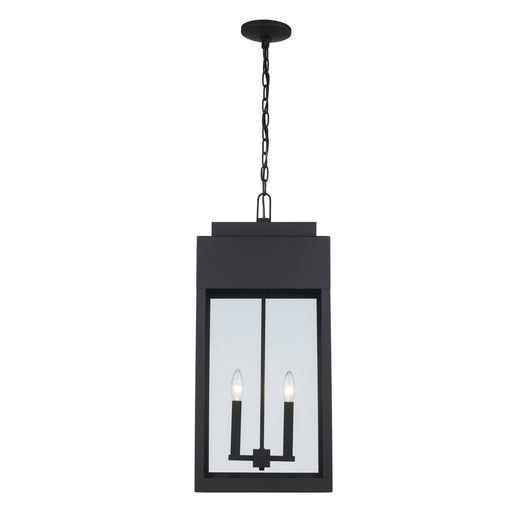 Trans Globe Imports - 51526 BK - Two Light Outdoor Hanging Lantern - Marley - Black