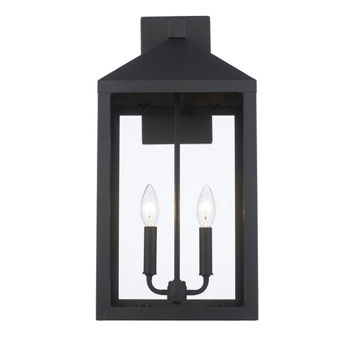 Trans Globe Imports - 51532 BK - Two Light Outdoor Wall Mount - Tempest - Black