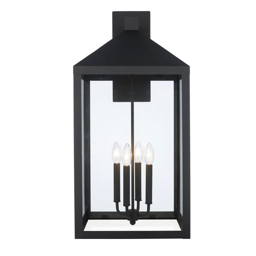 Trans Globe Imports - 51534 BK - Four Light Outdoor Wall Mount - Tempest - Black