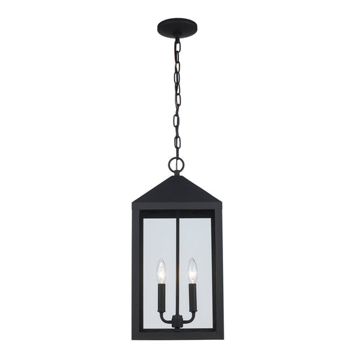 Trans Globe Imports - 51537 BK - Two Light Outdoor Hanging Lantern - Tempest - Black