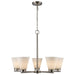 Trans Globe Imports - 71805 BN - Five Light Pendant - Fifer - Brushed Nickel