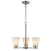 Trans Globe Imports - 71805-3 BN - Three Light Pendant - Fifer - Brushed Nickel