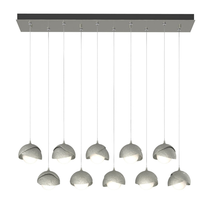 Hubbardton Forge - 131205-SKT-STND-85-85-GG0711 - LED Pendant - Brooklyn - Sterling