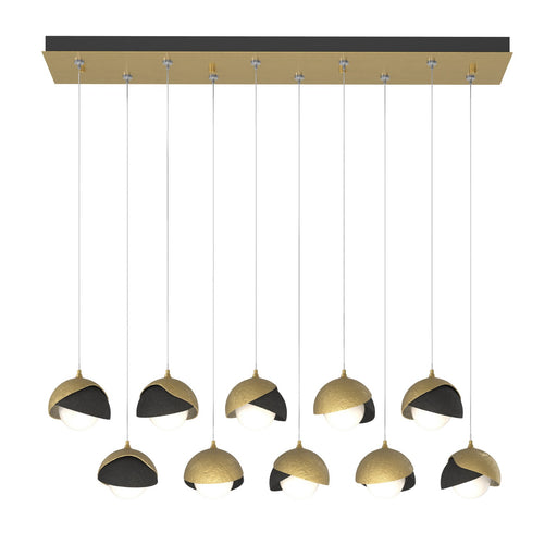 Brooklyn LED Pendant Modern Brass