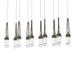 Hubbardton Forge - 131207-SKT-LONG-07-ZM0434 - LED Pendant - Link - Dark Smoke