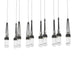 Hubbardton Forge - 131207-SKT-LONG-10-ZM0434 - LED Pendant - Link - Black