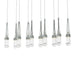 Hubbardton Forge - 131207-SKT-LONG-82-ZM0434 - LED Pendant - Link - Vintage Platinum