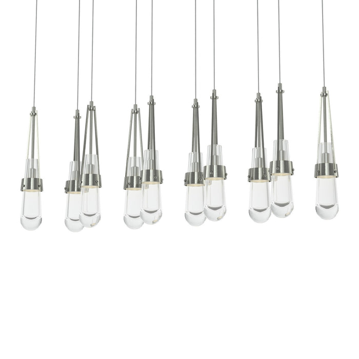 Hubbardton Forge - 131207-SKT-LONG-85-ZM0434 - LED Pendant - Link - Sterling