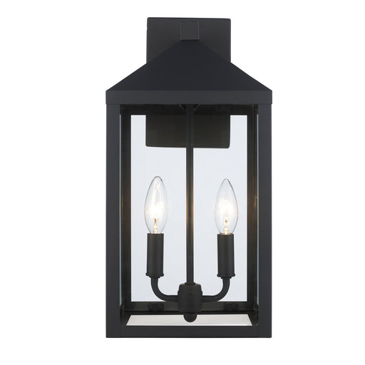 Trans Globe Imports - 51531 BK - Two Light Outdoor Wall Mount - Tempest - Black