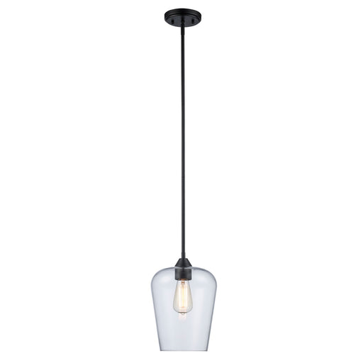 Trans Globe Imports - 71830 BK - One Light Pendant - Kieran - Black