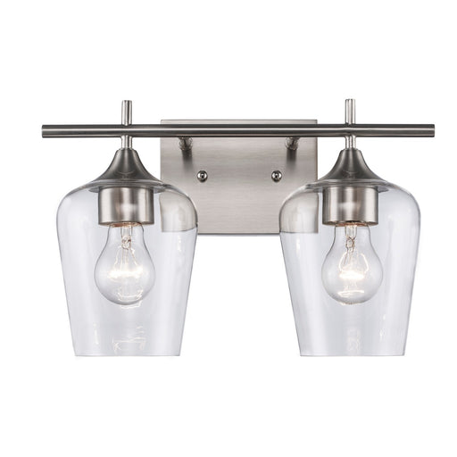 Trans Globe Imports - 71832 BN - Two Light Vanity - Kieran - Brushed Nickel