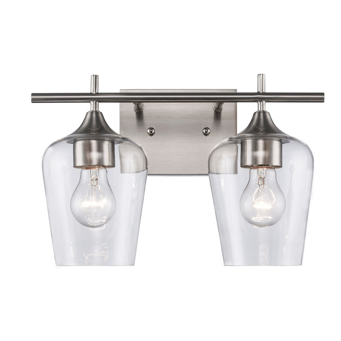 Trans Globe Imports - 71832 BN - Two Light Vanity - Kieran - Brushed Nickel