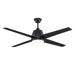 Trans Globe Imports - F-1026 BK - 52"Ceiling Fan - Mammoth - Black