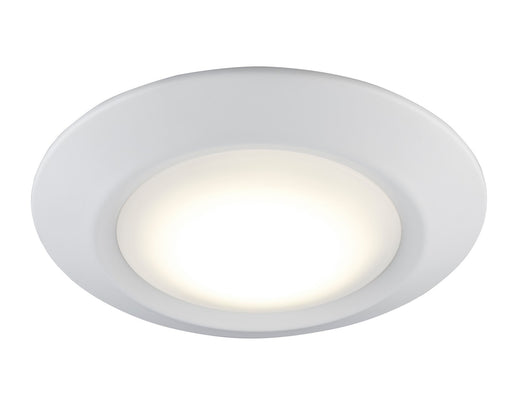 Trans Globe Imports - LED-40026 WH - LED Disk - Wren - White