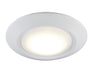 Trans Globe Imports - LED-40026 WH - LED Disk - Wren - White
