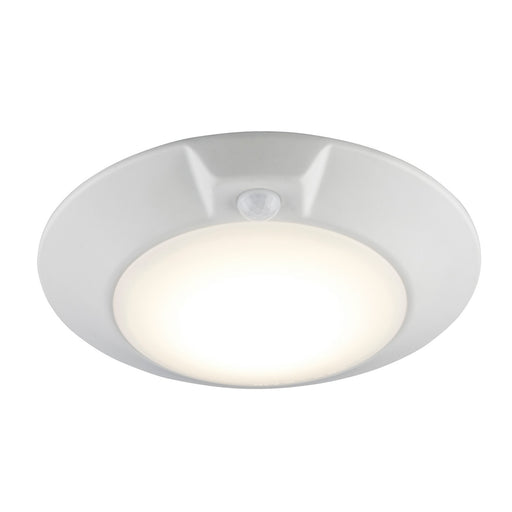 Trans Globe Imports - LED-40030-MS WH - LED Disk - Elm - White