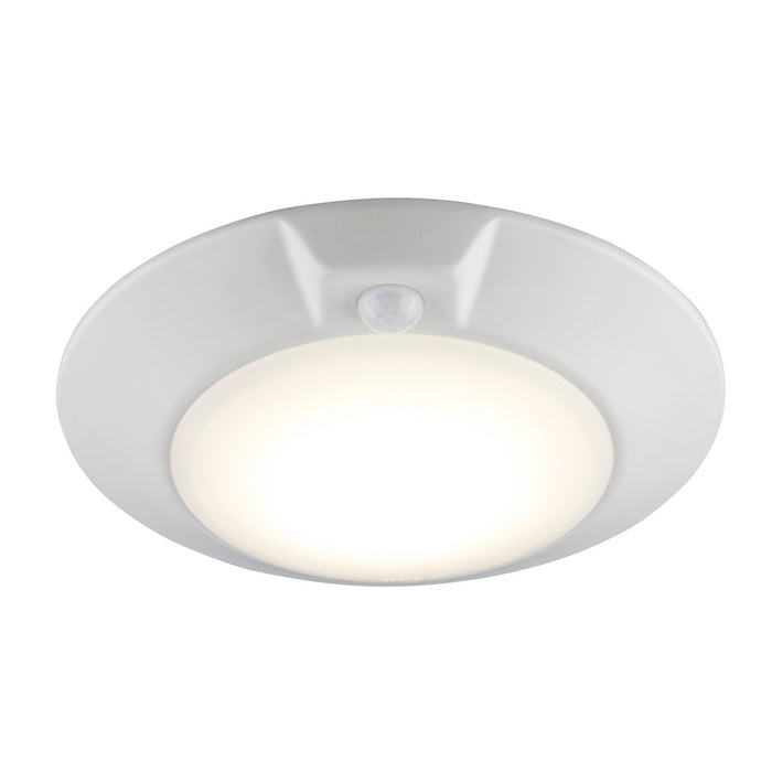 Trans Globe Imports - LED-40030-MS WH - LED Disk - Elm - White