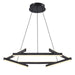 Trans Globe Imports - MDN-1565 BK - LED Chandelier - Celestia - Black